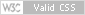 Valid CSS!